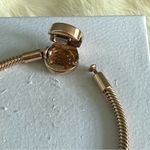 Pandora Moments Cubic Zirconia Sparkling Crown O Snake Chain Bracelet Photo 10