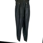 We Wore What NEW Faux Leather Catsuit Jumpsuit Overalls Size XS Photo 8
