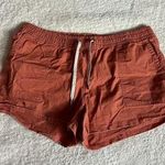 Vuori  Orange Ripstop Shorts Size XL Photo 0
