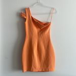 Likely  Orange One Shoulder Dress Photo 1