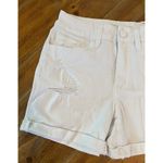 SO  ~ Cury White Jean High Rise Midi Shorts Size 5/27W ~ New With Tags Photo 2