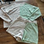 Anthropologie Lea Colorblock Knit Sweater Set Photo 3