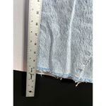 ZARA  Distressed High Waisted Straight Leg Jeans 6 Photo 3