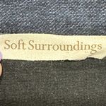 Soft Surroundings Carriageway Jacket Navy Heather Medium Career Professional Photo 7