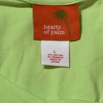 Hearts Of Palm Women's Pastel Green Short Sleeve Large Shirt Top Photo 2