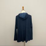 Sundry Hoodie Sweatshirt Graphic Coast To Coast Beach Ocean Oversized Blue Red Photo 7