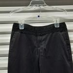 Old Navy  Women Pants Size 6 Black Straight Leg Casual Cotton Stretch Slacks Photo 3