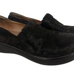 Alegria  Black Keli Glitter Leather Slip on Clogs Size 38 / 8-8.5 Wide Photo 0