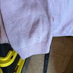 Philosophy Soft Pink Long Sleeve Thin Sweater Size Small Photo 6