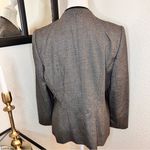 LAFAYETTE 148 NEW‎ YORK Wool Silk Blend Blazer Size 12 Brown Photo 3