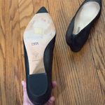 Jon Josef Block Heel Pointed Toe Leather Heels Black size 6 textured Photo 7