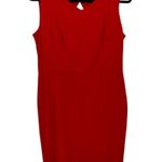 Talbots NWT  Classic Red Knit‎ Sheath Dress Size 10P Career Office Work Old Money Photo 0