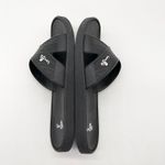 Sanuk Beachwalker Slide Sandal Womens 10 Black Beachy Summer Travel Vacation Photo 5