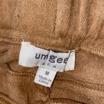Umgee  faux suede zippered ankle pants size medium Photo 1
