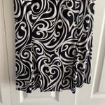 Robby Len Black White One Piece Swimsuit Dress size 14 Slimming Vacation Beach Photo 2