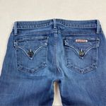 Hudson Jeans Hudson Flap Pocket Medium Wash Stretch Straight Leg Jean Womens Size 26 HEMMED Photo 8
