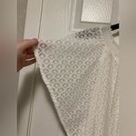 Melissa Odabash White Embroidered Pattern Lace Off Shoulder Swim Cover Up Size undefined Photo 7