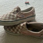 Vans pink checkered vintage look women’s 6 Photo 2