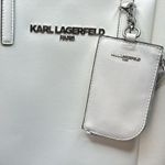 Karl Lagerfeld  Paris Louise Tote- Winter White Photo 6