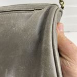 HOBO Intl Vintage Hide Leather Crossbody Shoulder Purse Topaz Whipstitch Taupe Tan Photo 7