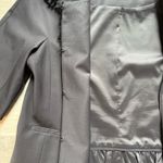 Ann Taylor Wool Blend Ruffle Neck Half Sleeve Black Bolero Blazer Size 4 Photo 4