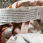 Forever 21 Orange Linen Shorts S Belted Casual Paper Bag Fold Over Waist Summer Photo 4