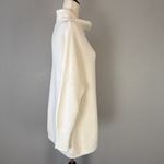 Free People Womens Ottoman Slouchy Tunic Sweater Size XS Ribbed Ecru Ivory Knit Photo 4