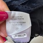 Samuel Dong 100% Silk 3D Rosette Brodee Organza Shift Dress Size 8 Black‎ Black Photo 8