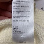 Anthropologie Open Cold Shoulder Ivory Knit Sweater Photo 8