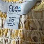 Croft & Barrow  White and Yellow Floral Midi Dress Photo 2