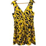 J.Crew Tailored Pleated Floral Pique Fit & Flare Dress Size 8 Petite Photo 5