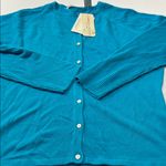 Carolyn Taylor  Teal Women's Cardigan Photo 1