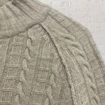 Banana Republic Cable Knit Cardigan S Cashmere Wool Tan Photo 9