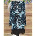 Avenue  Women's Tunic Blouse Plus Size 22W 24W Abstract Pattern Stretch Office Photo 5