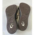 Olukai Kaekae Lile Genuine Leather Wet Grip Rubber Outsole Slip On Sandals 10 Black Photo 5