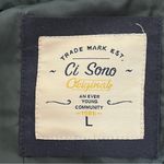 Ci Sono Dark Green Zip Up Puffer Jacket Photo 4