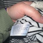 Xhilaration Xhiliration Scoopneck Lace Long-Sleeve Striped Top with Low-Back Tie Photo 2