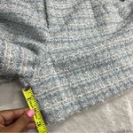 Eloquii NWT  High Rise blue and White Pleated Plaid Short Size 16 lined w/pockets Photo 11