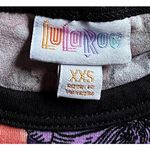 LuLaRoe Woman's Minnie Mouse Floral Raglan 3/4 Sleeve Top Colorful XXS Photo 3