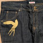 🐦 Dear Ab Bird Plus 18 2X Mid Rise Boot Bootcut Dark Wash Jeans Blue Photo 1