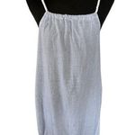 I.M.A Luxury Collection Cotton Sundress – Size 10 – Made in Greece Blue Photo 0