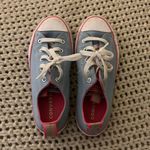 Converse Pink and Blue  Low Tops Photo 0