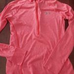 Under Armour Women's Orange Long Sleeve Top Size Xs Dri Fit Material 1/4 Zip Photo 0