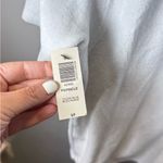 Aritzia Wilfred Free NEW Light Blue Short Sleeve Terry Cloth Shirt Size Small Photo 3