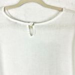 Lands Downunder Linen Top Size XL White Coastal Lagenlook Boxy Vacation Beach Photo 2