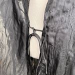 ZARA  Blue Wrap Crinkle Silky Robe Size XS Photo 8