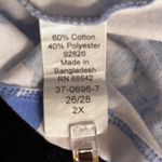 Woman Within Womens Shirt Size 2x Long Sleeve Shirt Heart Print Crew Neck Top Photo 5