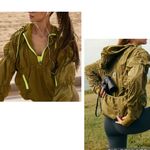 Free People NWT FP Movement X Light Packer Hike Pullover Jacket In Martini Green Photo 2