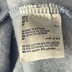 Karen Scott Sport Medium Fleece Hooded Sweatshirt Hoodie Long Sleeve Light Blue Photo 6