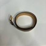 Genuine Leather belt light brown women’s size 34 casual neutral basics Photo 7